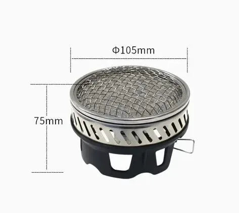 High-Efficiency Outdoor Reactor Head for Windproof Heating & Fast Water Boiling - Trekker Essentials