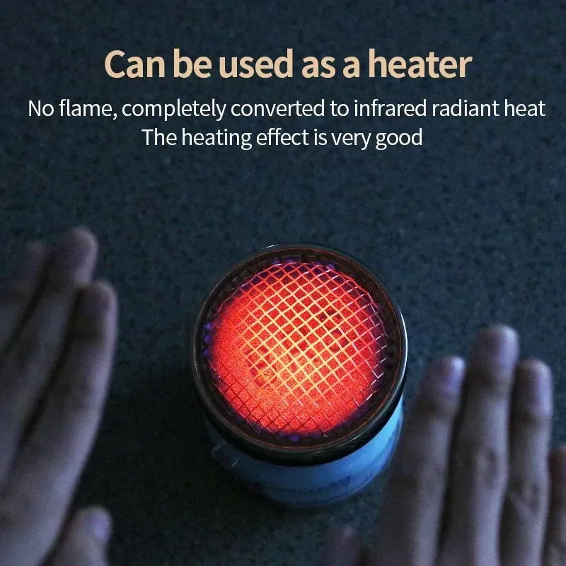 High-Efficiency Outdoor Reactor Head for Windproof Heating & Fast Water Boiling - Trekker Essentials