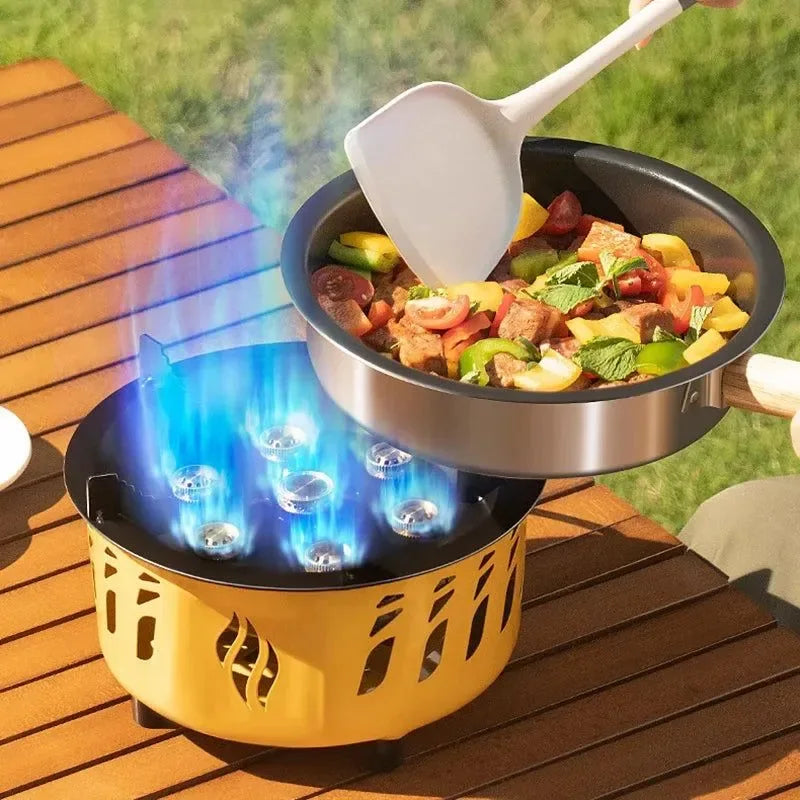High Power 20000W Portable Camping Stove, Windproof Multi Gas Burner - Trekker Essentials