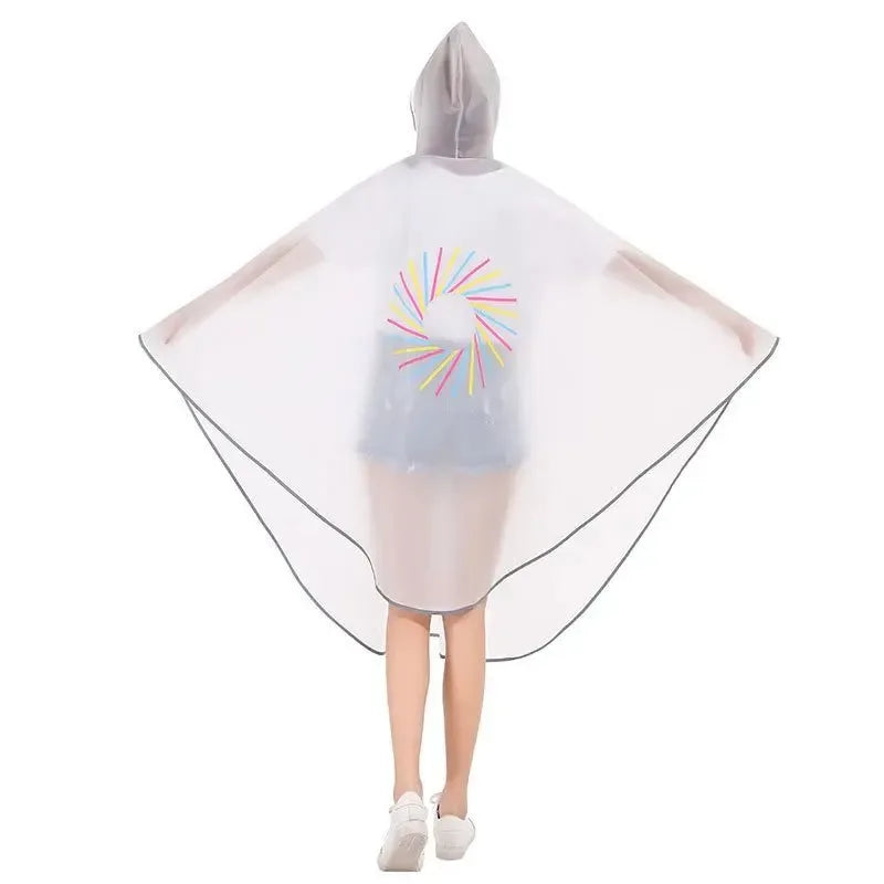 High-Quality Hooded Cycling Rain Poncho for Men and Women – Windproof and Waterproof - Trekker Essentials