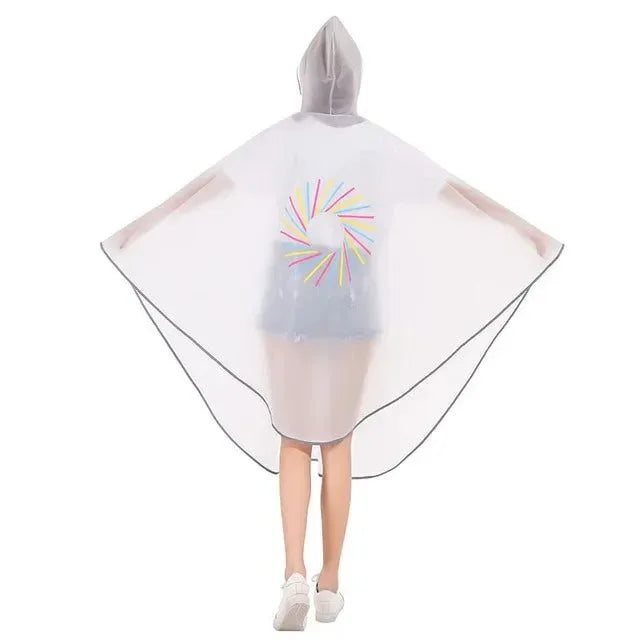 High-Quality Hooded Cycling Rain Poncho for Men and Women – Windproof and Waterproof - Trekker Essentials