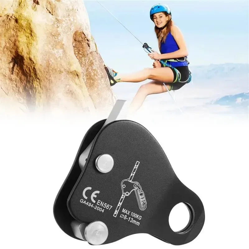 Mistro Rope Device High-Strength Self-Locking Climbing Rope Grab - Fall Protection Ascend ...