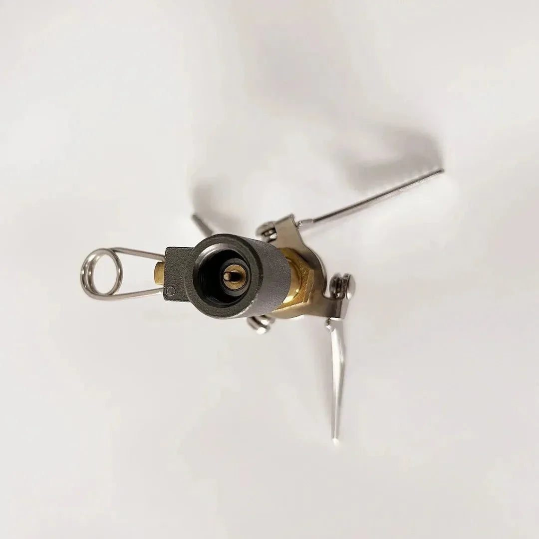 Hikevictor Portable Camping Stove - Foldable Mini Cooker for Outdoor Picnic, Pocket Burner Cooking Gas Survival Stove (3000W) - Trekker Essentials