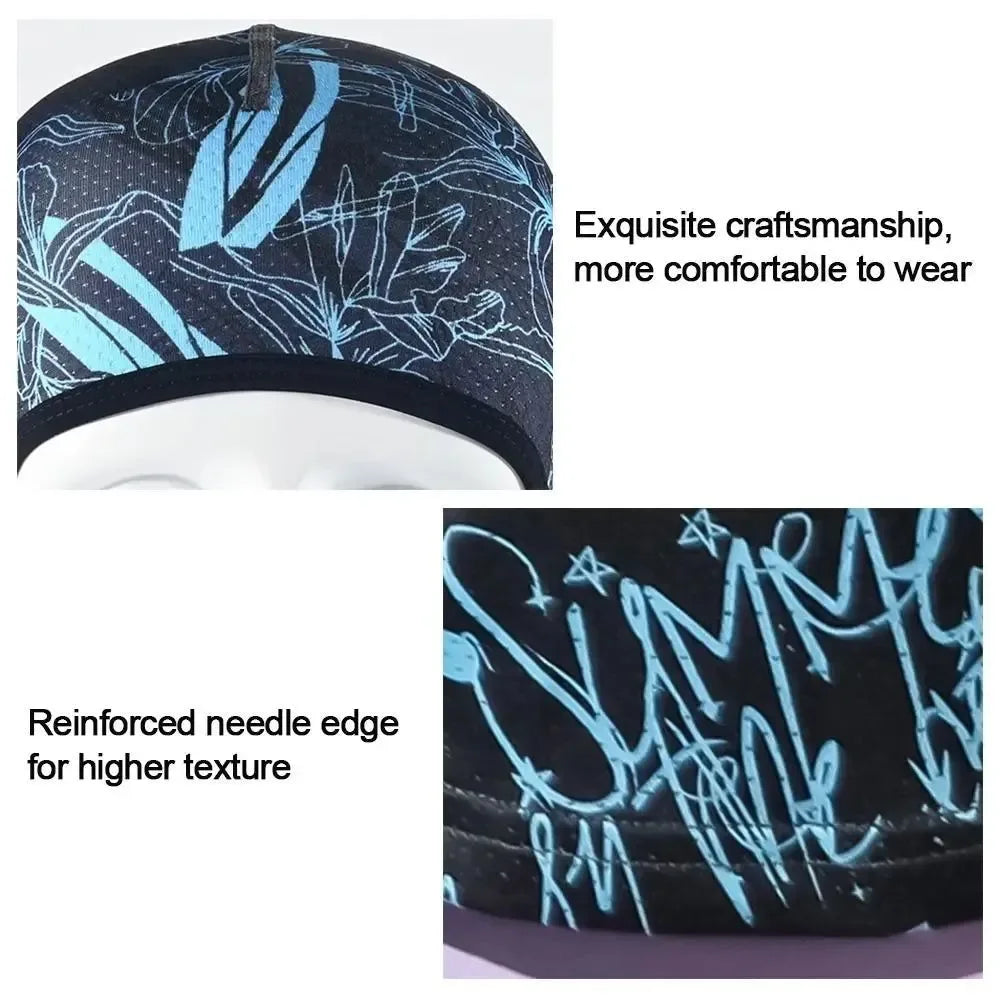 Hiking Scarves Motorcycle Cycling Helmet Hat - Sun Protection Balaclava Cooling Neck Face Cover Full Face Cap - Trekker Essentials