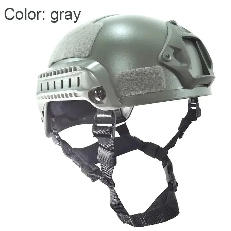 Hunting Mich 2001 Airsoft Helmet Tactical Accessories Hiking Head Protector Wargame Paintball Helmet - Trekker Essentials