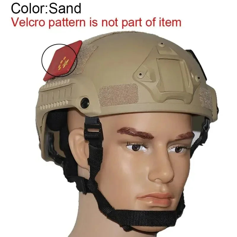 Hunting Mich 2001 Airsoft Helmet Tactical Accessories Hiking Head Protector Wargame Paintball Helmet - Trekker Essentials