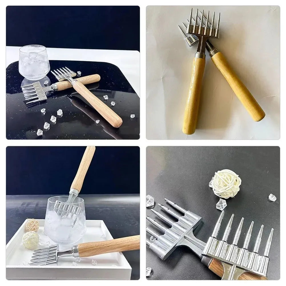 Ice Chipper Picks for Crushed Ice, Cube Crushing, Fishing, and Bar Use - Trekker Essentials