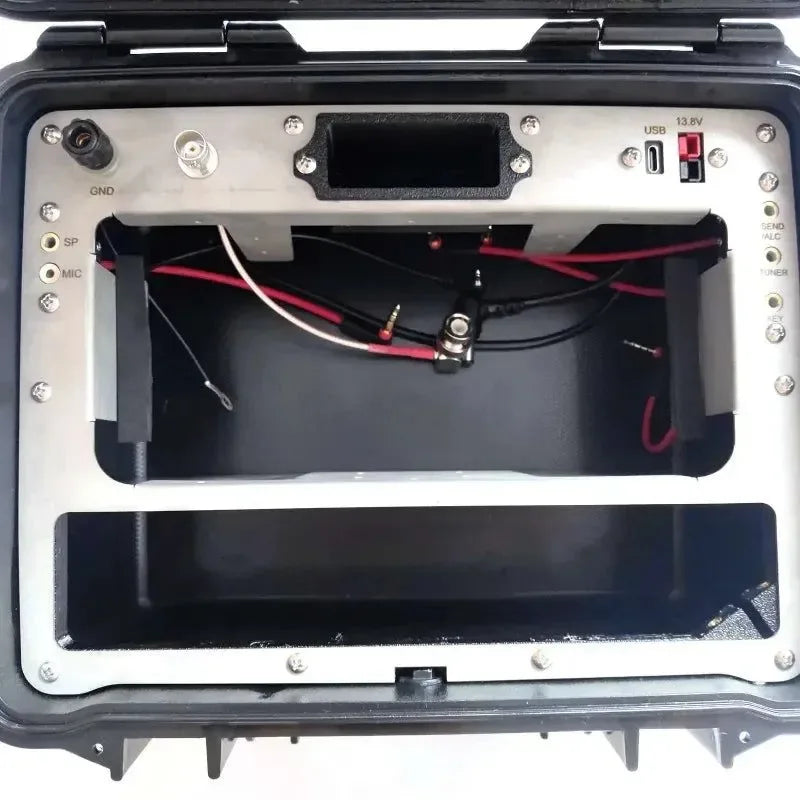 ICOM IC-705 Outdoor Survival Radio with Special Waterproof Box and Metal Panel for Disaster Emergency Communications - Trekker Essentials