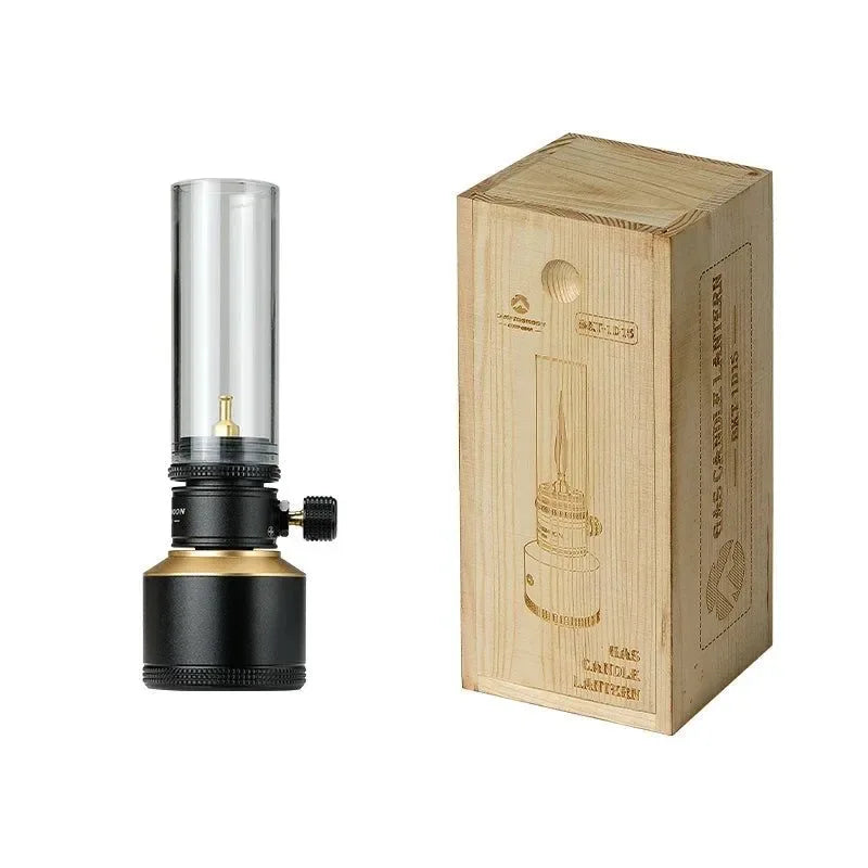 Inflatable Aluminum Camping Lantern - Portable LED Atmosphere Light for Outdoor, BBQ, Glamping & Emergency Use (2 Sizes) - Trekker Essentials