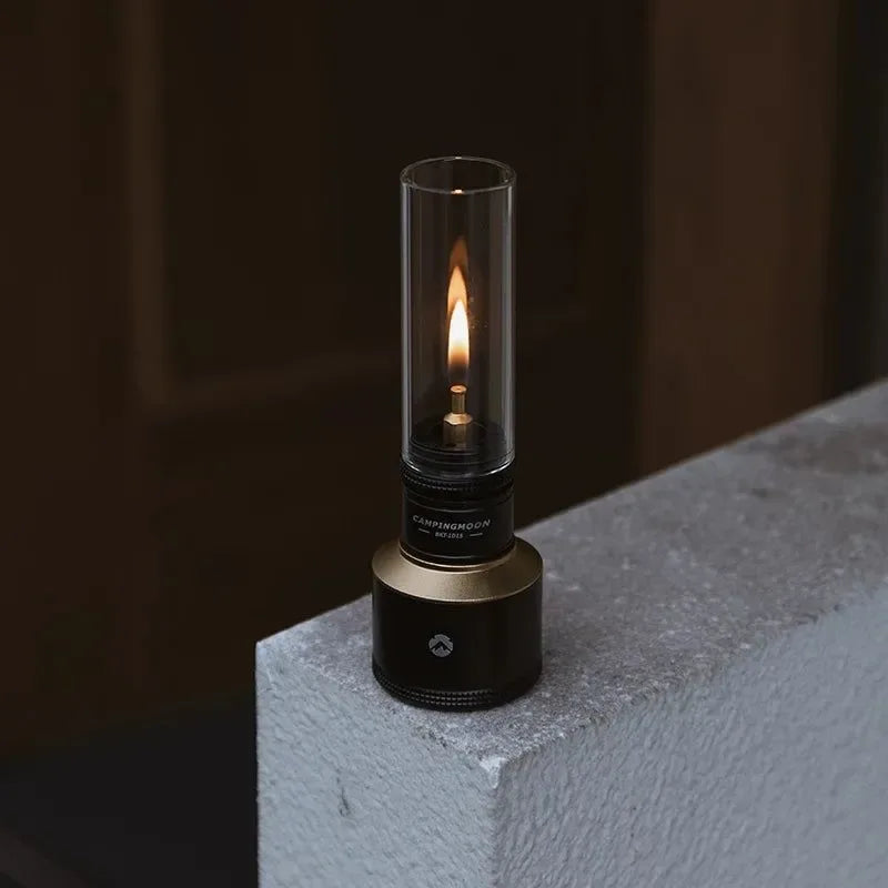 Inflatable Aluminum Camping Lantern - Portable LED Atmosphere Light for Outdoor, BBQ, Glamping & Emergency Use (2 Sizes) - Trekker Essentials