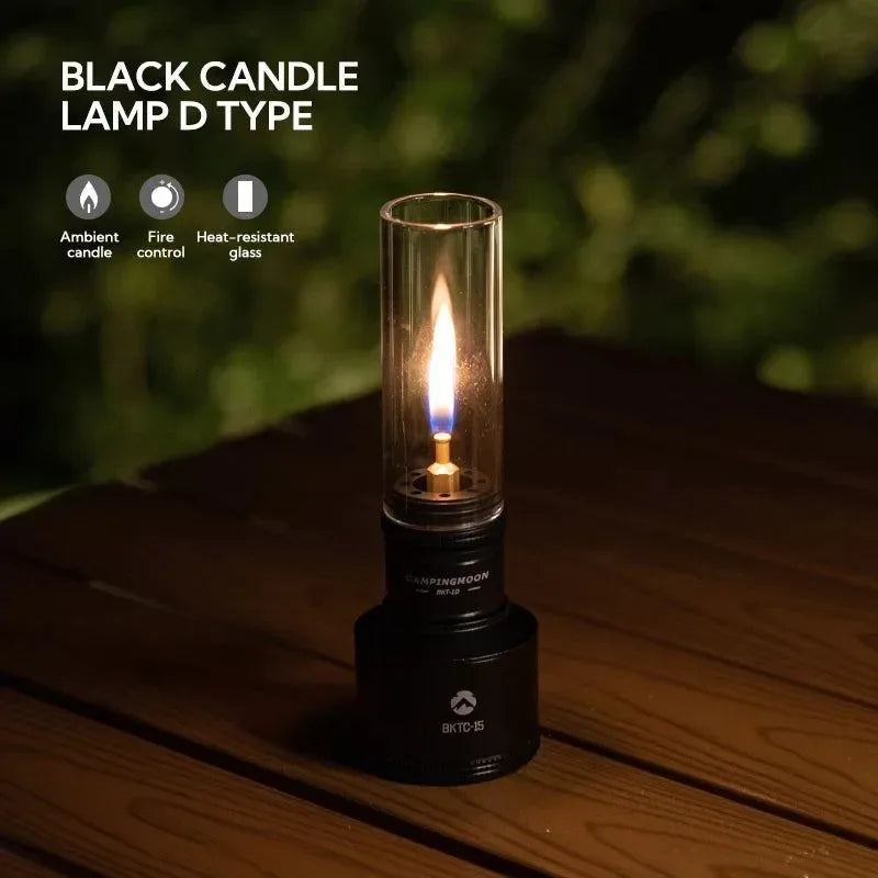 Inflatable Aluminum Camping Lantern - Portable LED Atmosphere Light for Outdoor, BBQ, Glamping & Emergency Use (2 Sizes) - Trekker Essentials