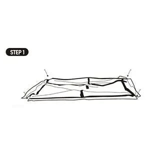 Inflatable Camping Tent – Large 8+ Person Air Tent with Hand Pump - Trekker Essentials