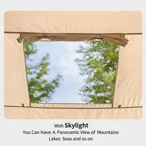 Inflatable Camping Tent – Large 8+ Person Air Tent with Hand Pump - Trekker Essentials