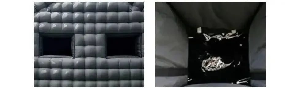 Inflatable Cube Disco Tent – 20x20ft Portable Party Pavilion with 950W Blower - Trekker Essentials