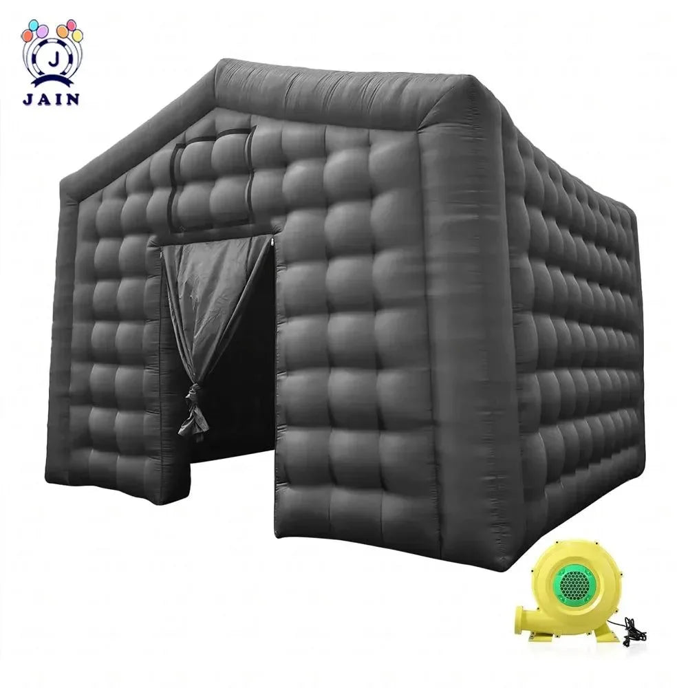 Inflatable Cube Disco Tent – 20x20ft Portable Party Pavilion with 950W Blower - Trekker Essentials