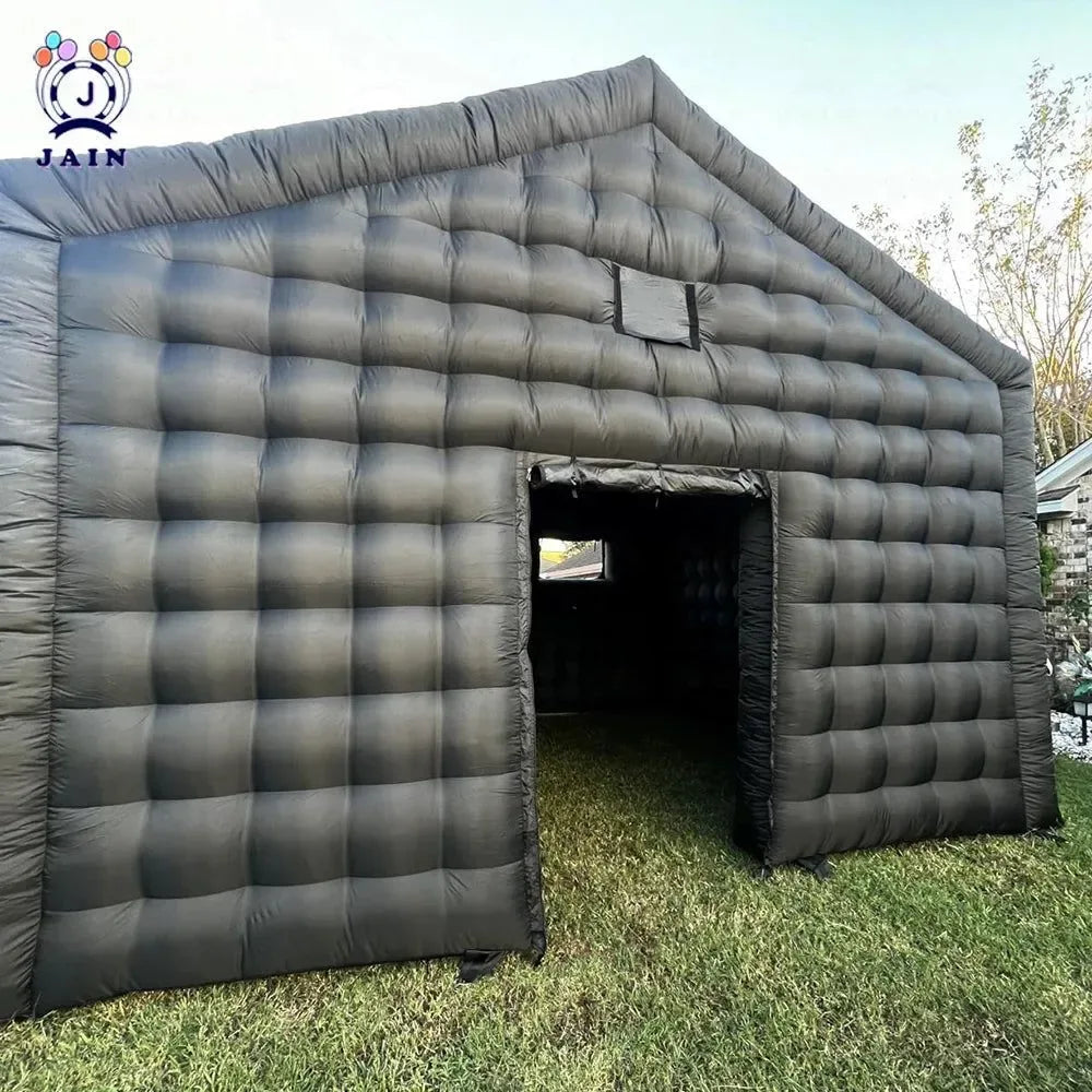 Inflatable Cube Disco Tent – 20x20ft Portable Party Pavilion with 950W Blower - Trekker Essentials