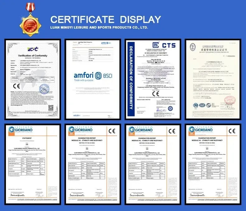 Inflatable Fishing Kayak with Slat Floor: 1-6 Person PVC Canoe for Outdoor Water Sports - Trekker Essentials