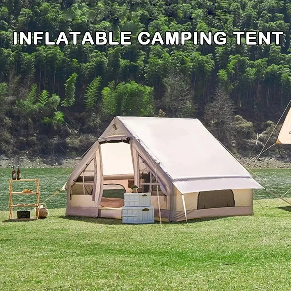 Inflatable Roof Tent - Waterproof Luxury Camping Hotel Tent for 5-8 People - Trekker Essentials