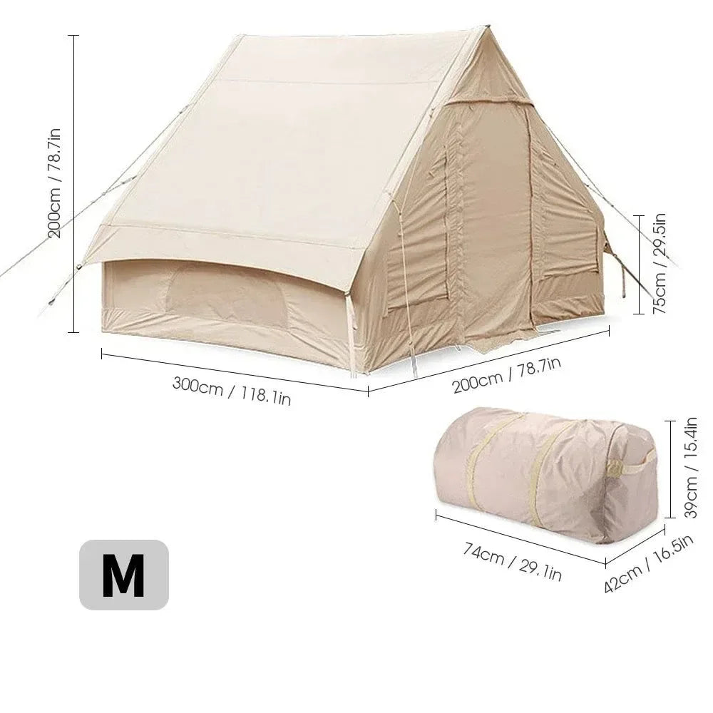 Inflatable Roof Tent - Waterproof Luxury Camping Hotel Tent for 5-8 People - Trekker Essentials