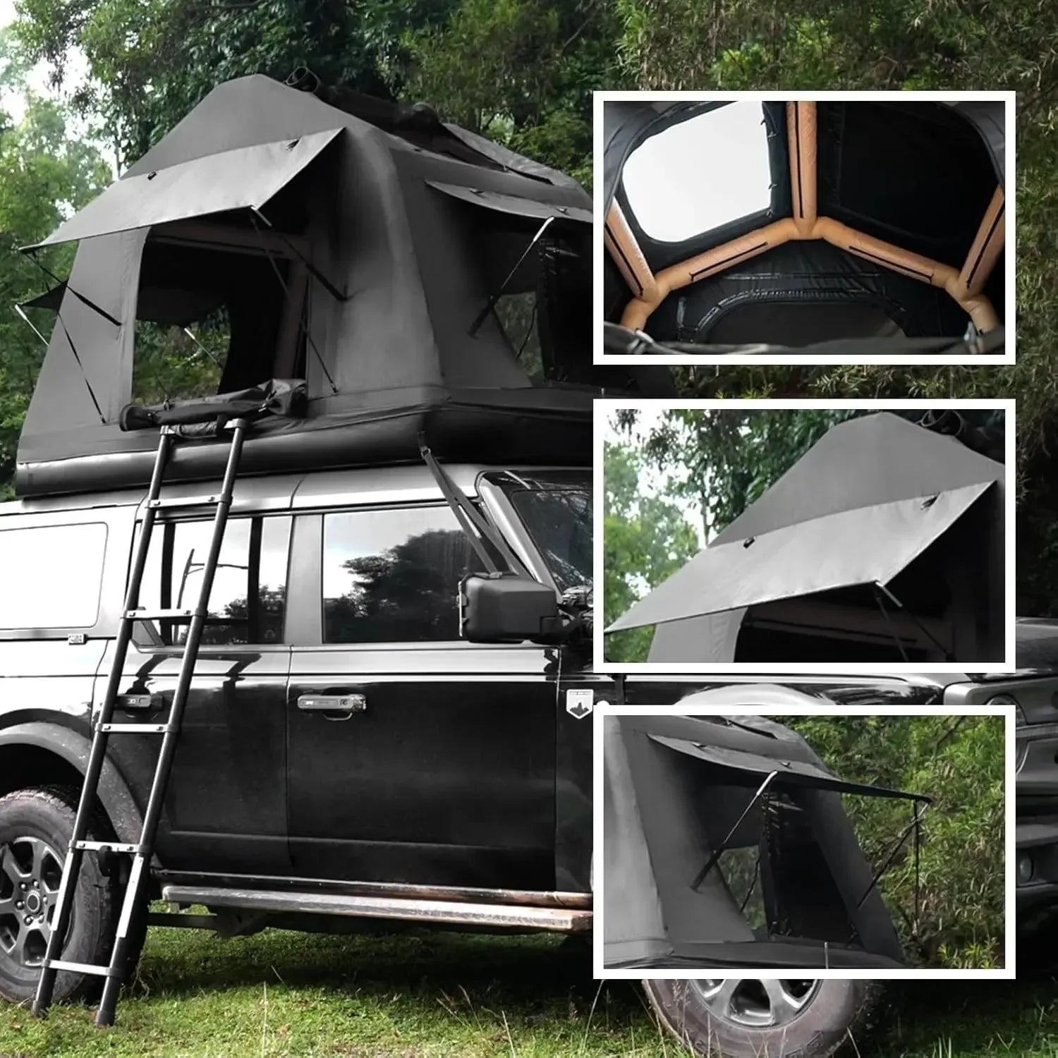 Inflatable Roof Top Tent for 4x4 Off-Road Camping – Quick Setup, Lightweight & Waterproof - Trekker Essentials