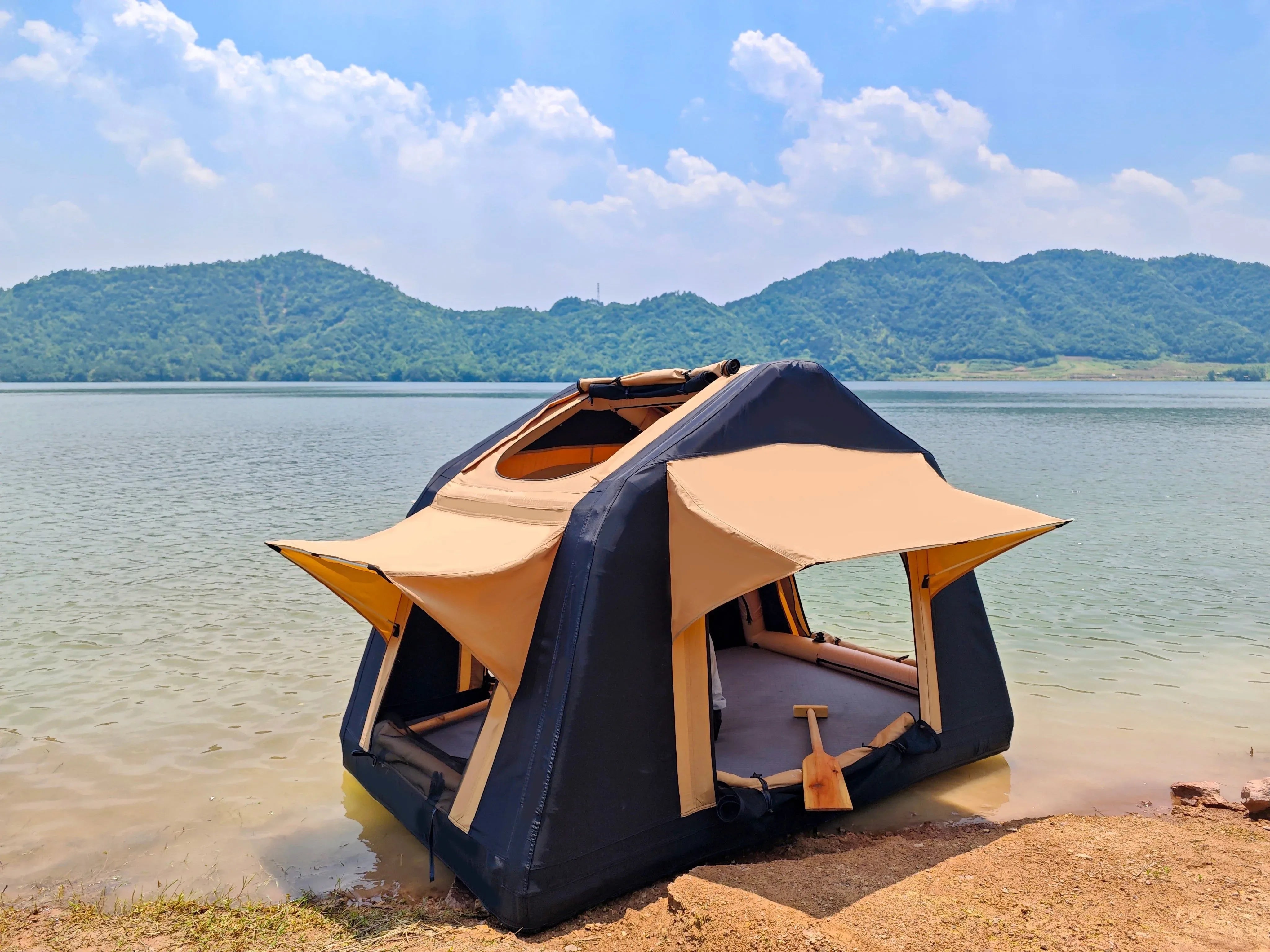 Inflatable Roof Top Tent – Quick-Setup 2-3 Person Camping Tent – Waterproof & Lightweight for SUVs & Trucks - Trekker Essentials