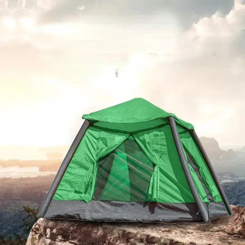 Inflatable Tent Automatic Waterproof for 2-3-4 People Camping Air Tent - Trekker Essentials