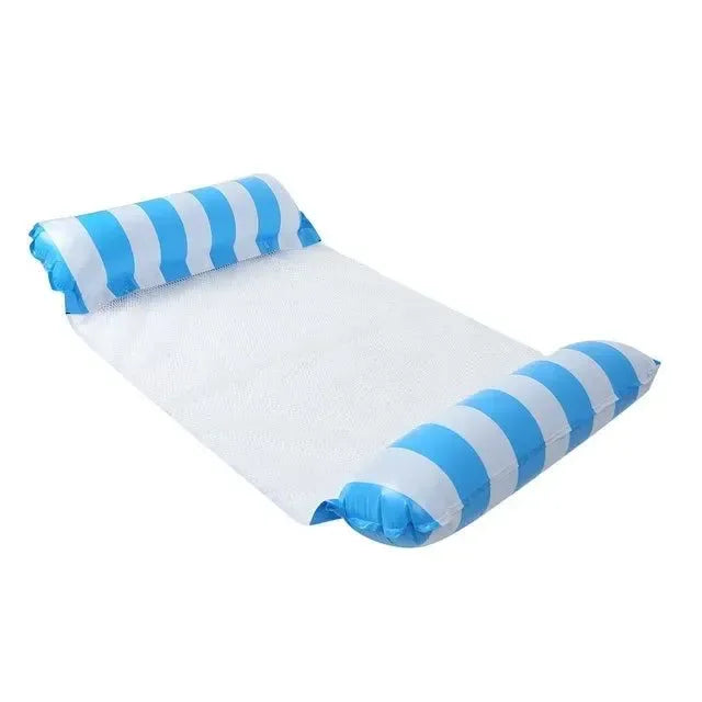 Inflatable Water Hammock Recliner - Floating Swimming Mattress for Pool and Sea - Trekker Essentials