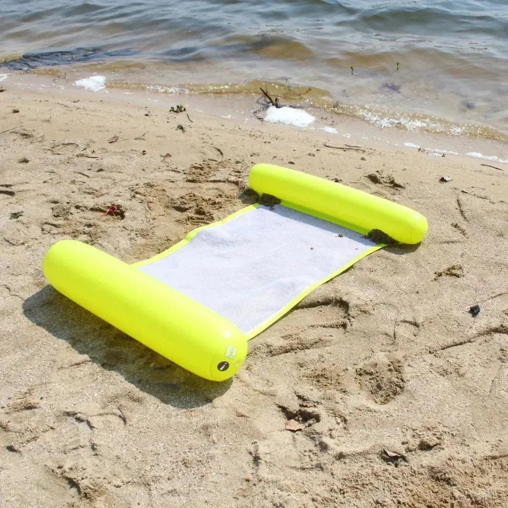 Inflatable Water Hammock Recliner - Floating Swimming Mattress for Pool and Sea - Trekker Essentials