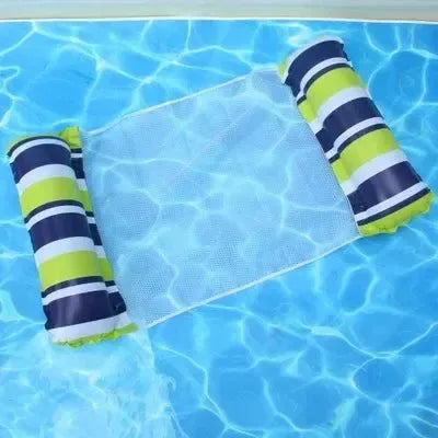 Inflatable Water Hammock Recliner - Floating Swimming Mattress for Pool and Sea - Trekker Essentials