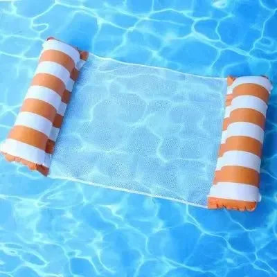 Inflatable Water Hammock Recliner - Floating Swimming Mattress for Pool and Sea - Trekker Essentials