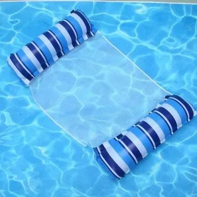 Inflatable Water Hammock Recliner - Floating Swimming Mattress for Pool and Sea - Trekker Essentials