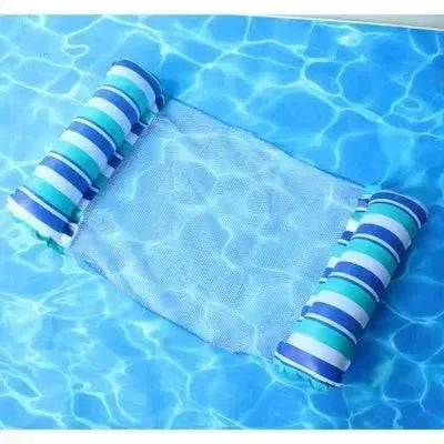 Inflatable Water Hammock Recliner - Floating Swimming Mattress for Pool and Sea - Trekker Essentials