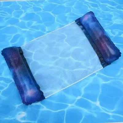 Inflatable Water Hammock Recliner - Floating Swimming Mattress for Pool and Sea - Trekker Essentials
