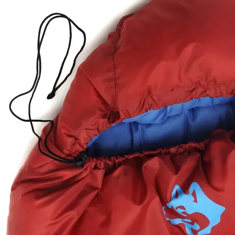JUNGLE KING CY0903 Thickened Waterproof Cotton Sleeping Bag for Winter Camping and Hiking - Trekker Essentials