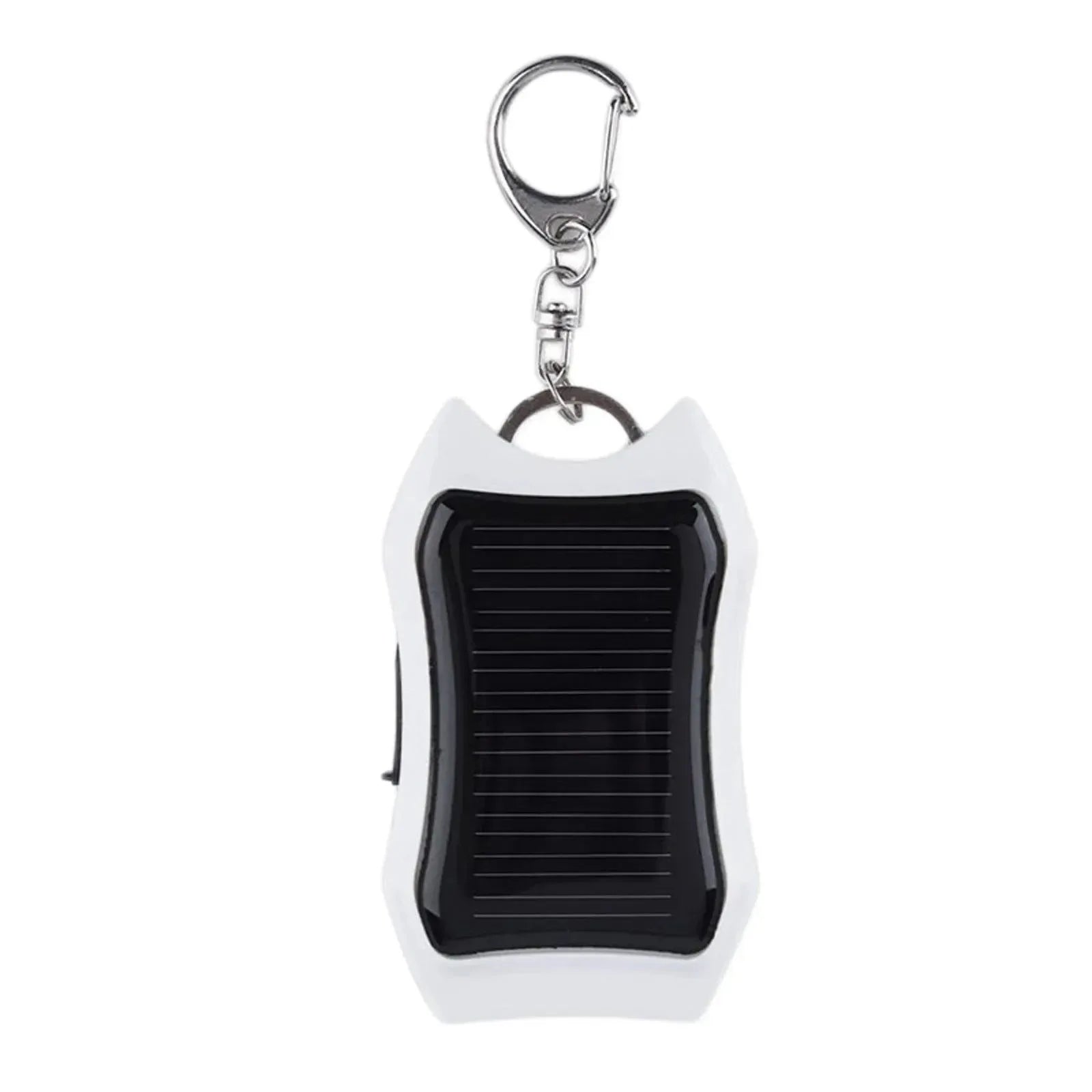 Keychain Mobile Power USB External Solar Charger | 950mAh Portable Charger with 3 LED Light for Hiking and Travel - Trekker Essentials