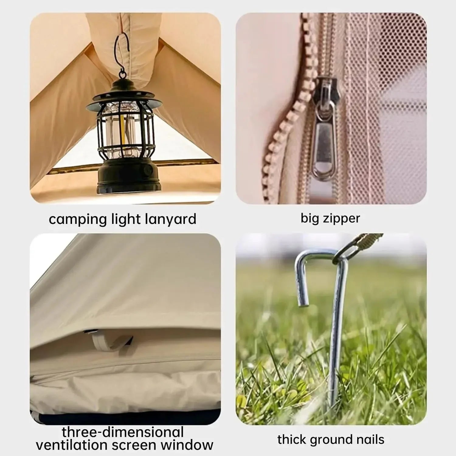 Large 8+ Person Inflatable Camping Tent – Instant Setup 4-Season Family Tent with Hand Pump, 3000mm Waterproof & Windproof - Trekker Essentials