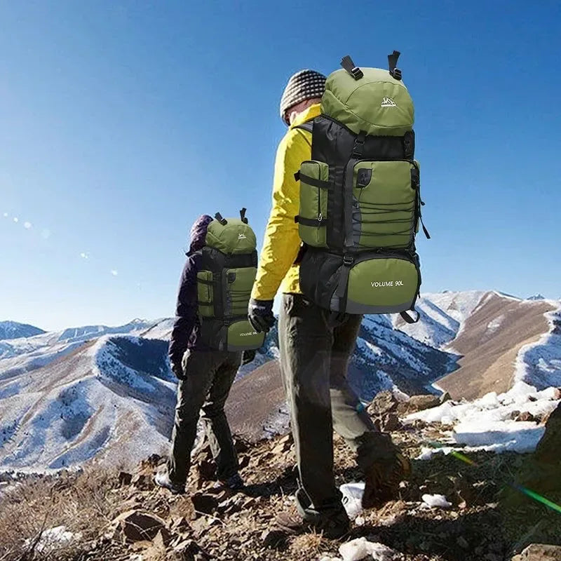 90L Large Travel Backpack – Army Climbing & Mountaineering Bag