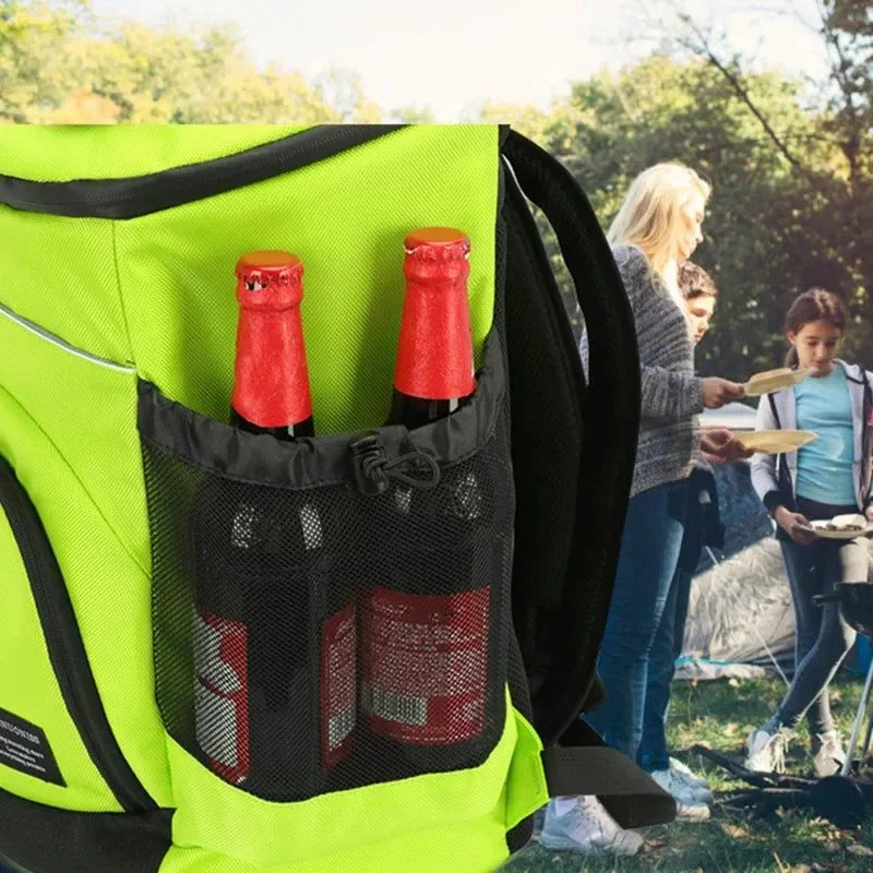 Large Capacity 30L Insulated Cooler Backpack – Perfect for Travel, Beach, and Outdoor Adventures - Trekker Essentials