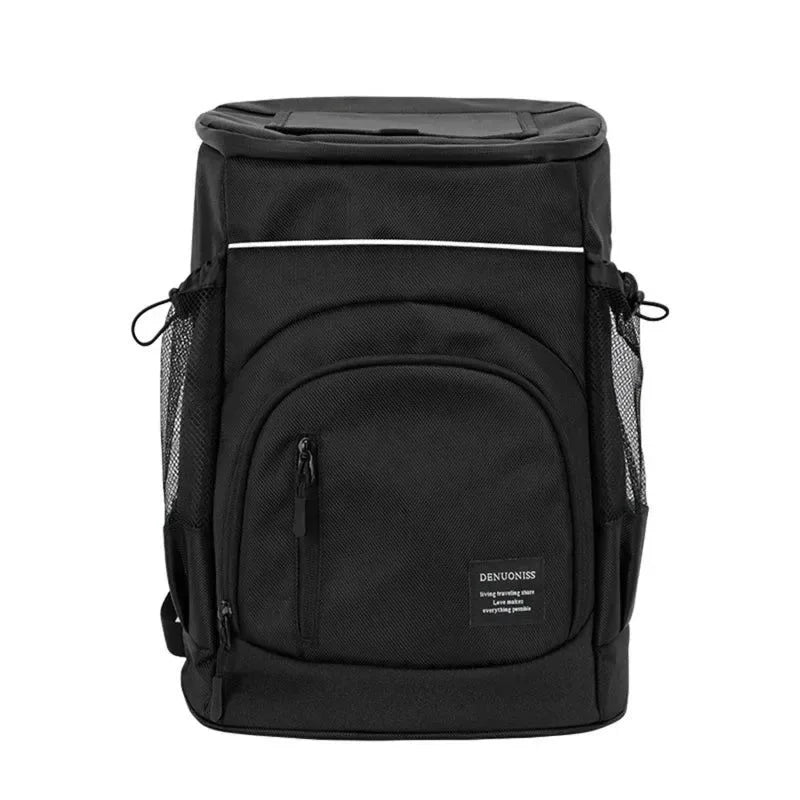 Large Capacity 30L Insulated Cooler Backpack – Perfect for Travel, Beach, and Outdoor Adventures - Trekker Essentials