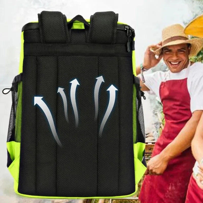 Large Capacity 30L Insulated Cooler Backpack – Perfect for Travel, Beach, and Outdoor Adventures - Trekker Essentials