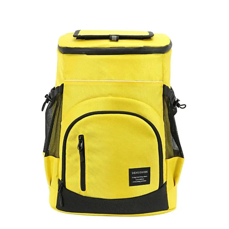 Large Capacity 30L Insulated Cooler Backpack – Perfect for Travel, Beach, and Outdoor Adventures - Trekker Essentials