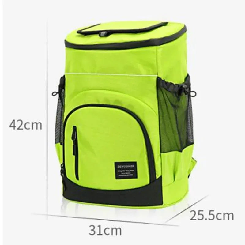 Large Capacity 30L Insulated Cooler Backpack – Perfect for Travel, Beach, and Outdoor Adventures - Trekker Essentials