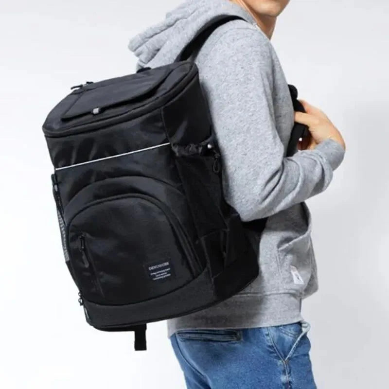 Large Capacity 30L Insulated Cooler Backpack – Perfect for Travel, Beach, and Outdoor Adventures - Trekker Essentials