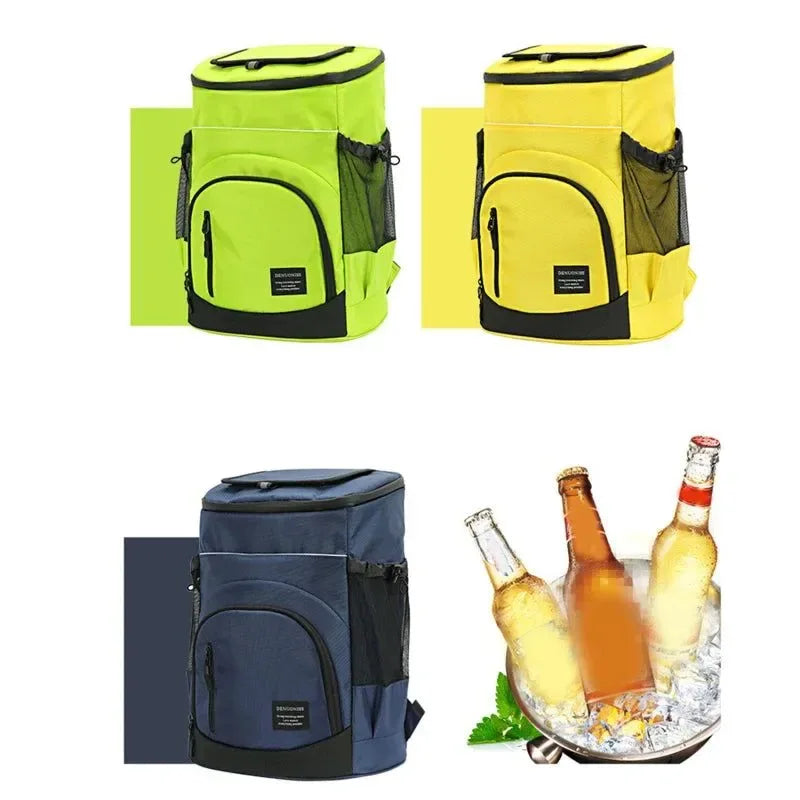 Large Capacity 30L Insulated Cooler Backpack – Perfect for Travel, Beach, and Outdoor Adventures - Trekker Essentials