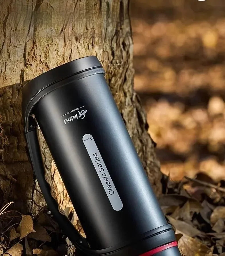Large Capacity Camping Thermos | 2-in-1 Outdoor Travel Kettle & Cold Pot for Coffee & Hydration - Trekker Essentials