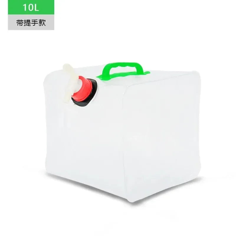 Large Capacity Folding Water Bag: Portable Camping Container - Trekker Essentials