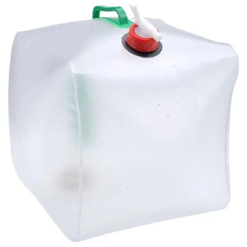 Large Capacity Folding Water Bag: Portable Camping Container - Trekker Essentials