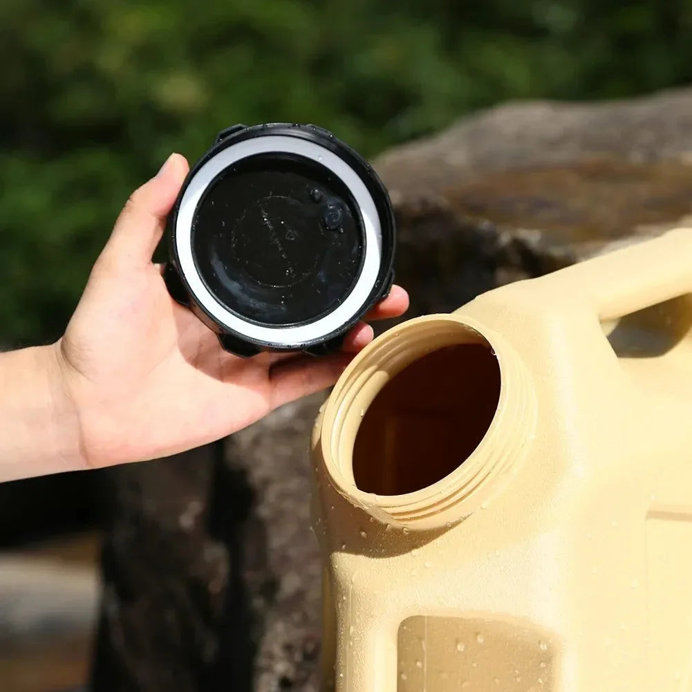 Large-Capacity Portable Water Container with Faucet for Camping and Outdoor Adventures - Trekker Essentials