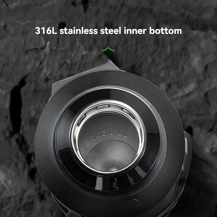 Large Capacity Stainless Steel Thermos: 1.7L, 2.0L, 2.5L Vacuum Insulated Water Bottle for Travel & Camping - Trekker Essentials