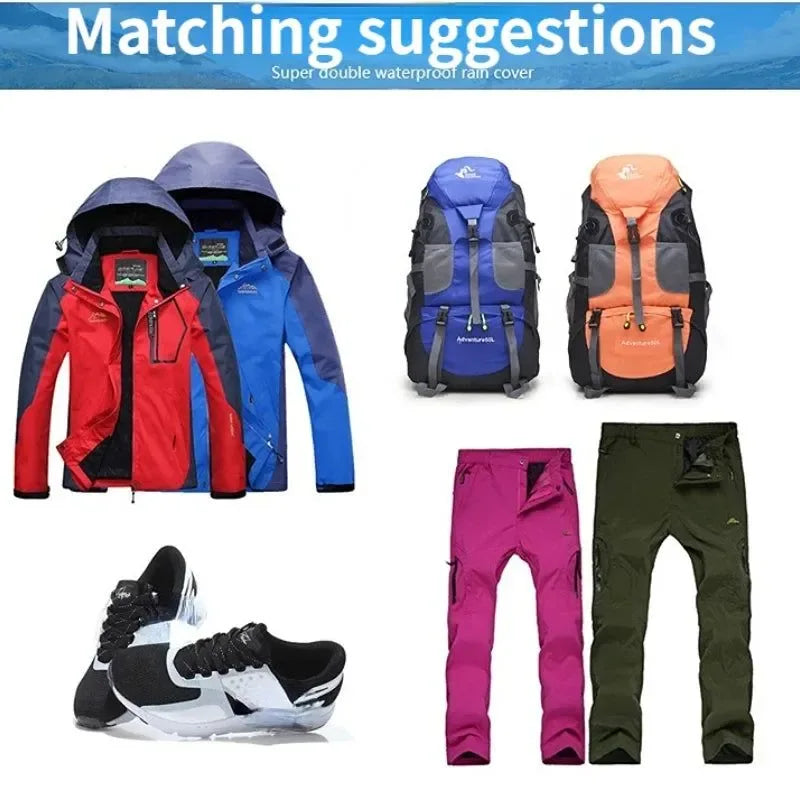 Large Capacity Waterproof Picnic Camping Backpack - Multifunctional Outdoor Sports Bag - Trekker Essentials